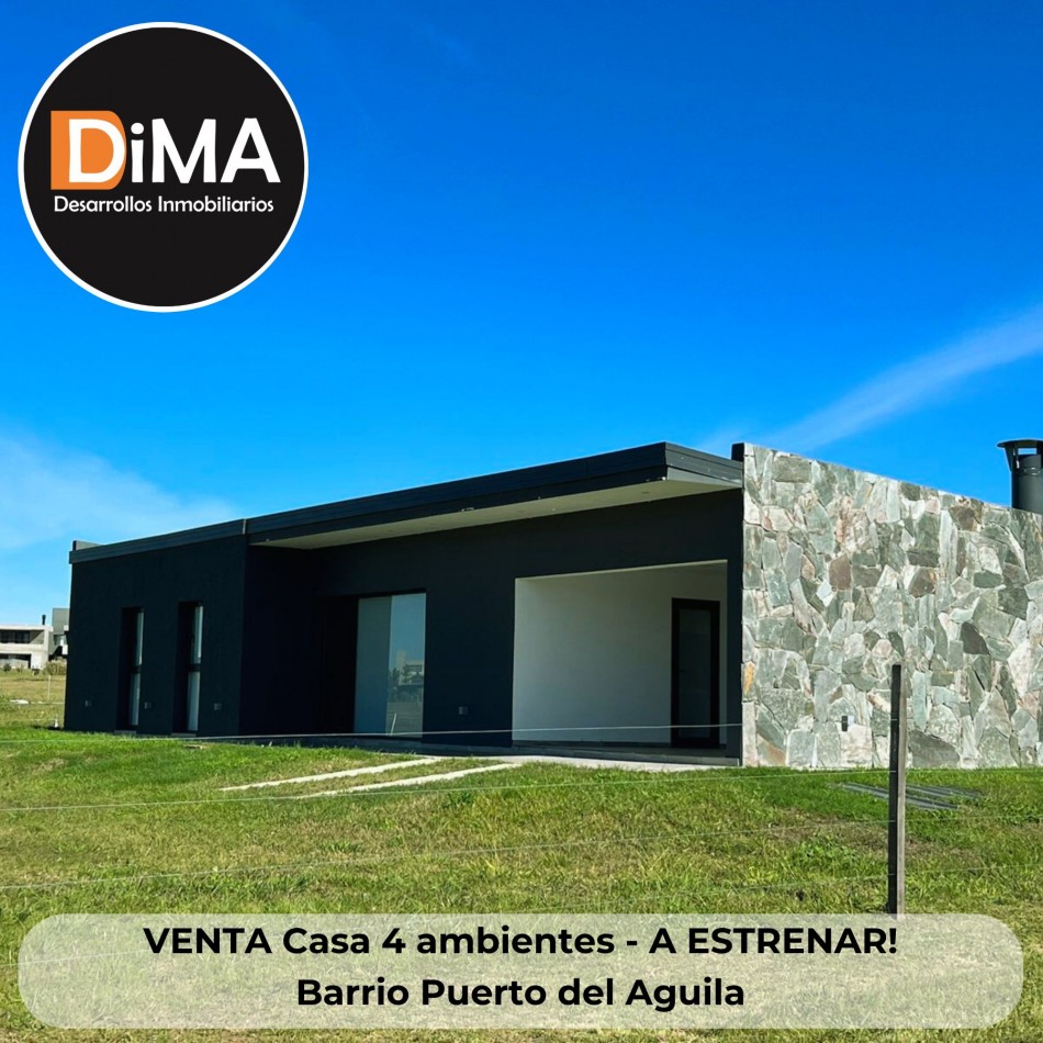 VENTA - Casa 4 ambientes con Pileta - Puerto del Aguila