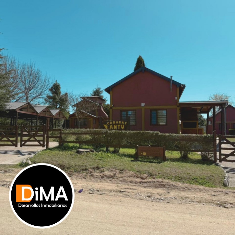 VENTA COMPLEJO DE 5 CABAÑAS CON PILETA - LOS REARTES