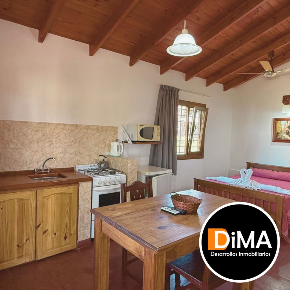 VENTA COMPLEJO DE 5 CABAÑAS CON PILETA - LOS REARTES