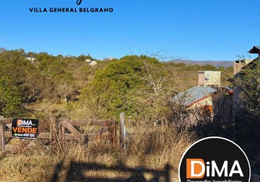 VENTA LOTE 860 mts - LAS LAGUNITAS - VILLA GENERAL BELGRANO